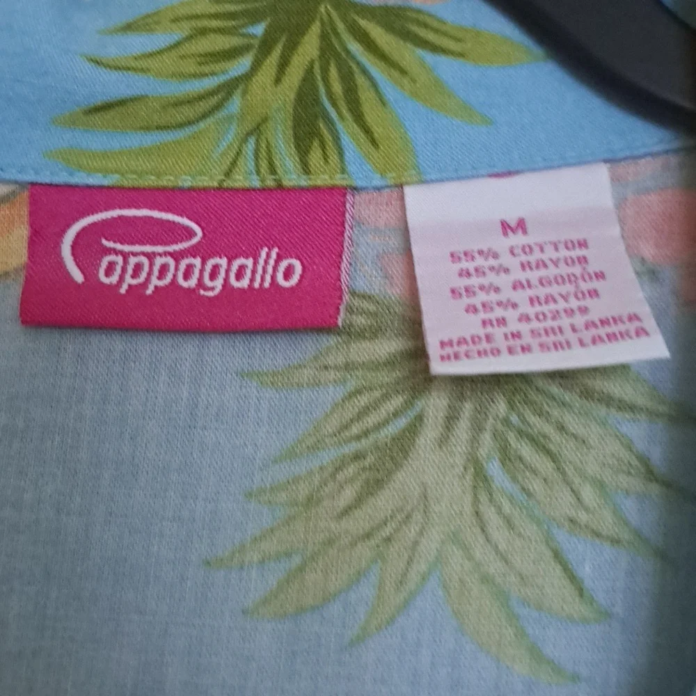 Papagallo Summer Top Size M